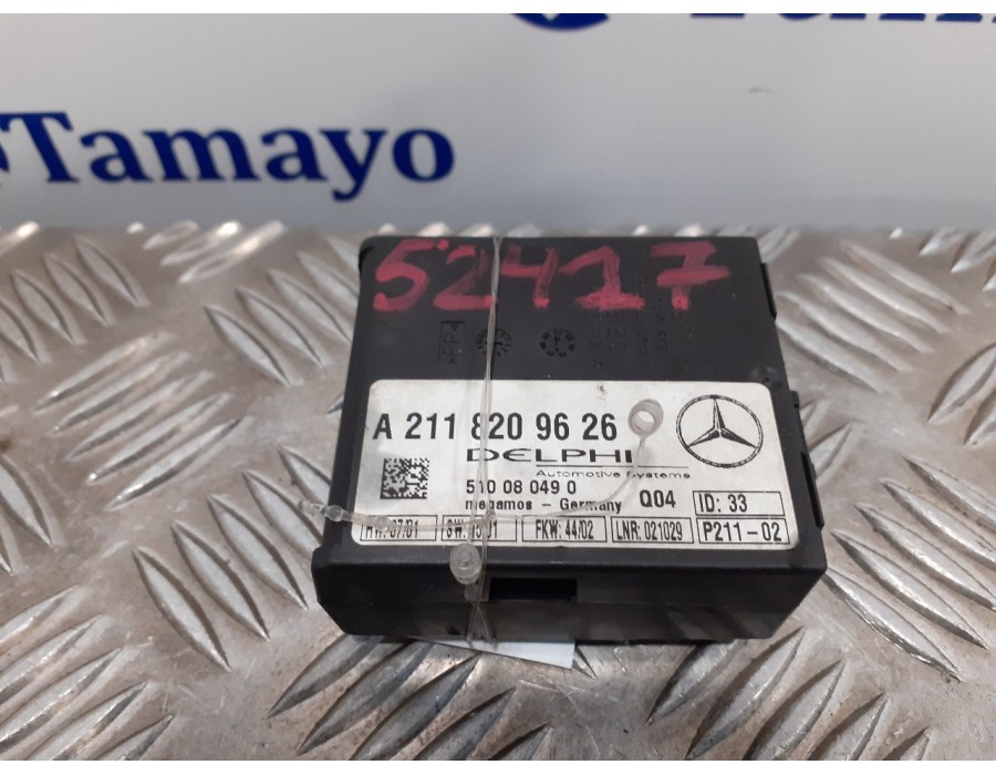 Recambio de modulo electronico para mercedes-benz clase e (w211) berlina 2.6 cat referencia OEM IAM A2118209626  510080490
