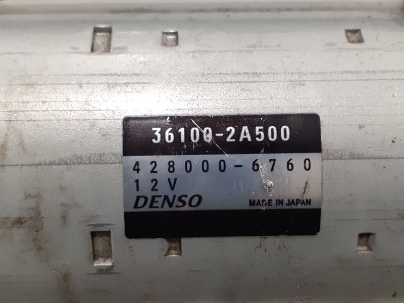Recambio de motor arranque para kia cee´d 1.6 crdi cat referencia OEM IAM 361002A500  4280006760