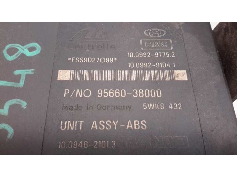 Recambio de abs para hyundai sonata (y4) 2.0i 16v gls referencia OEM IAM 9566038000 10099291041 5892038000