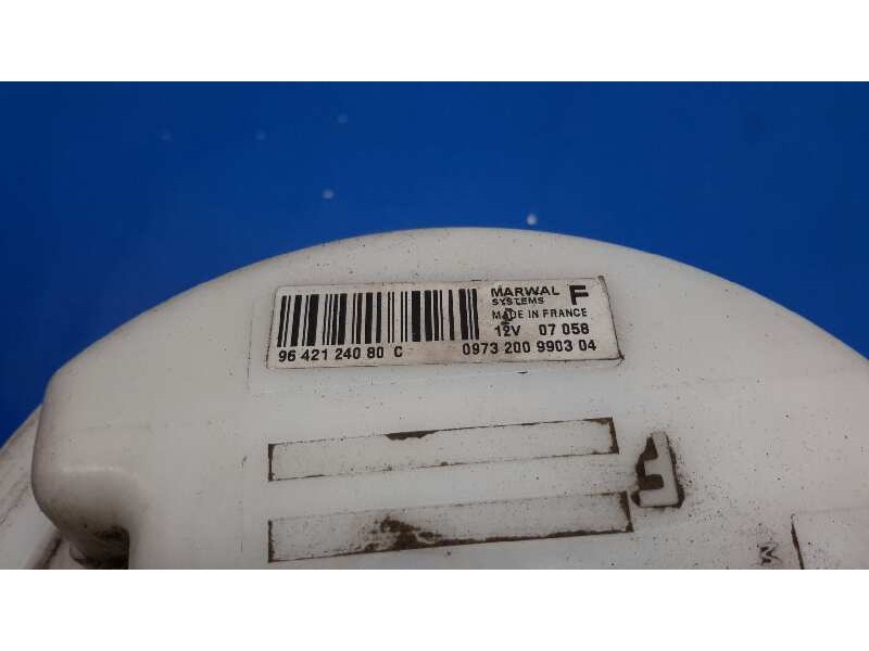 Recambio de aforador para peugeot 206 berlina 1.4 referencia OEM IAM 9642124080C  0973200990304