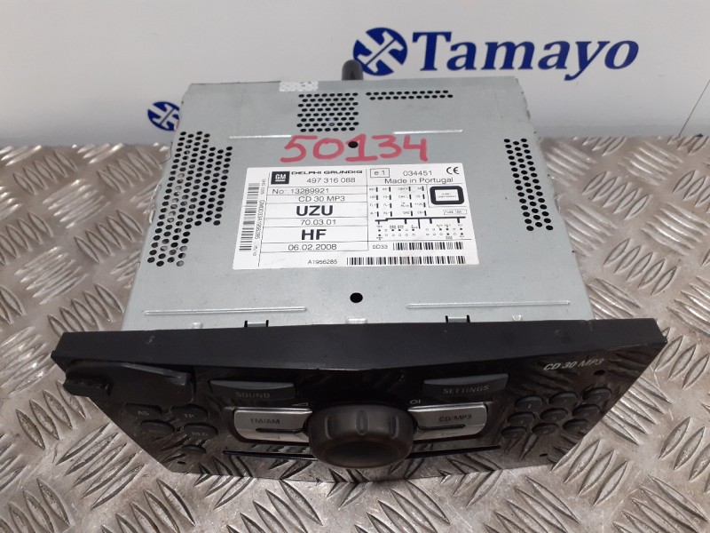 Recambio de sistema audio / radio cd para opel corsa d 1.3 16v cdti referencia OEM IAM 497316088  13289921