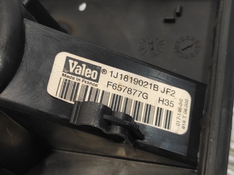 Recambio de motor calefaccion para volkswagen golf iv berlina (1j1) 1.6 referencia OEM IAM 1J1819021B  F657877G