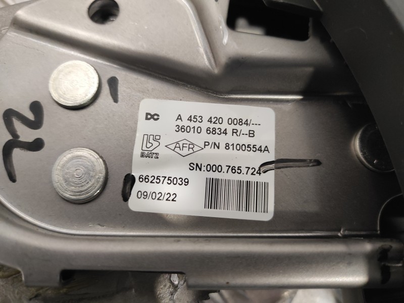 Recambio de palanca freno de mano para smart forfour eq referencia OEM IAM A4534200084  360106834R