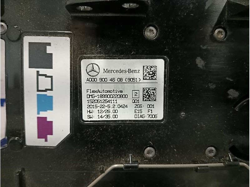 Recambio de luz interior para mercedes-benz clase gla (w156) referencia OEM IAM A0009004608  