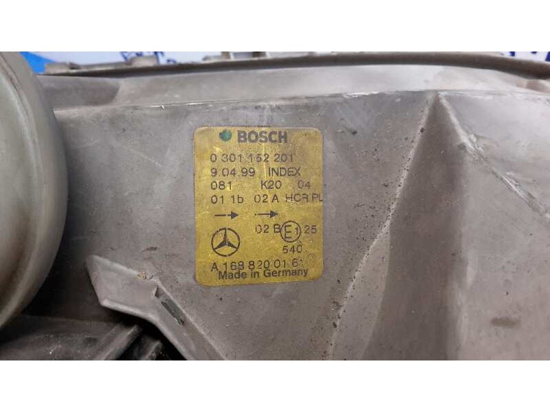 Recambio de faro izquierdo para mercedes-benz clase a (w168) referencia OEM IAM 0301152201  A1688200161