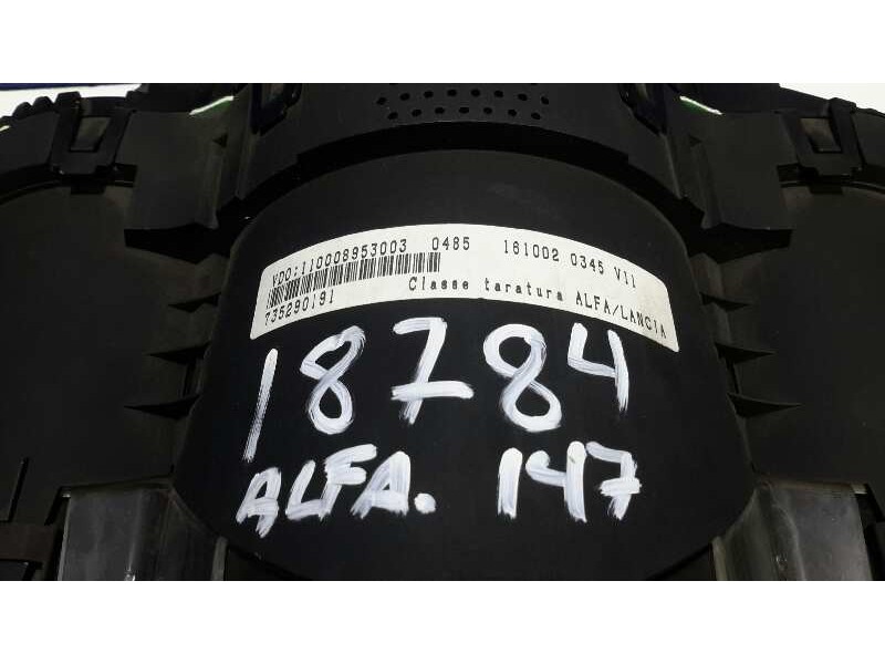 Recambio de cuadro instrumentos para alfa romeo 147 (190) 1.6 16v cat referencia OEM IAM 735290191  735290191