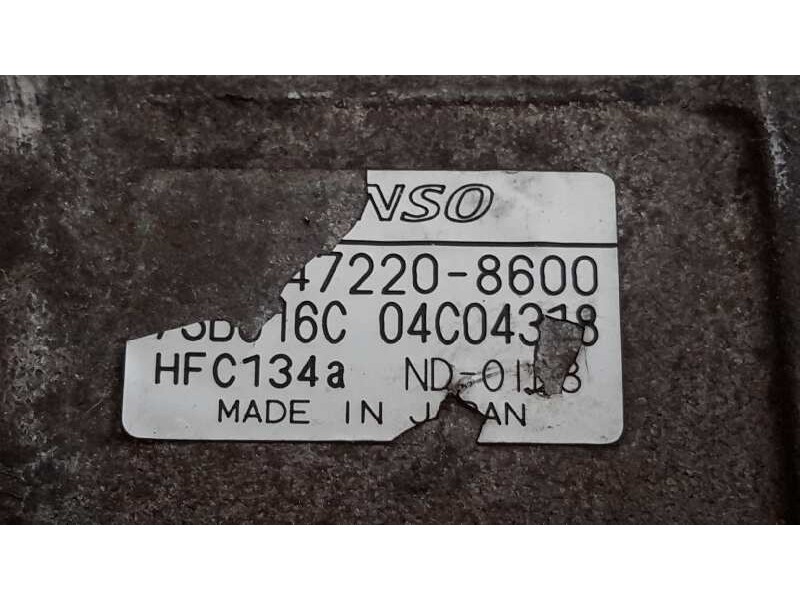 Recambio de compresor aire acondicionado para opel zafira a 1.8 16v referencia OEM IAM 4472208600  