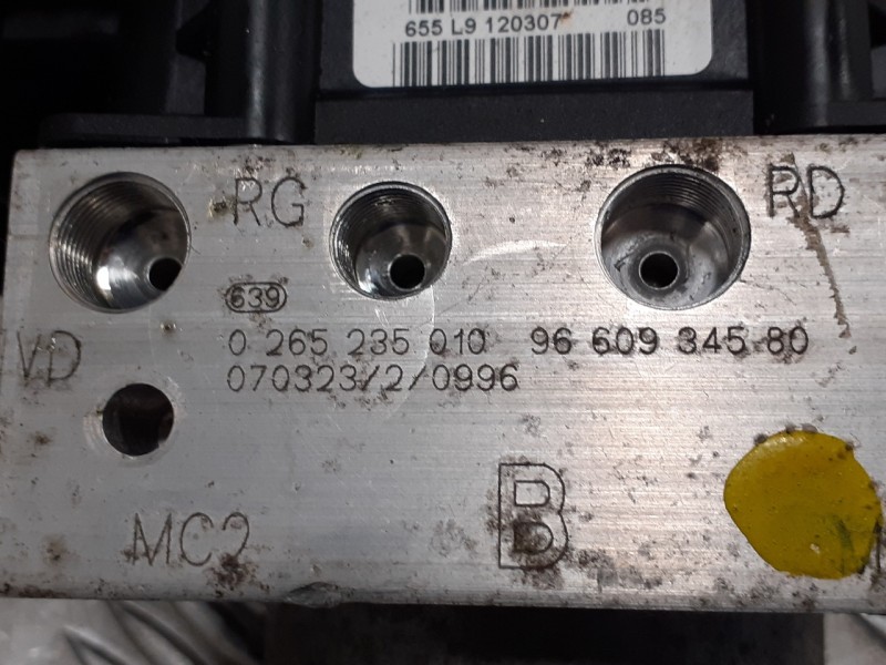 Recambio de abs para citroën c4 grand picasso referencia OEM IAM 0265235010 9660534580 0265950464