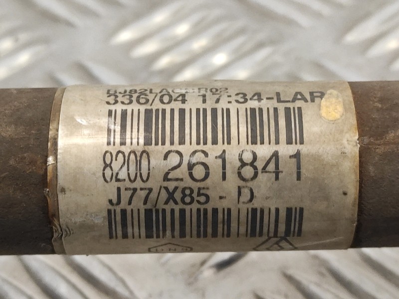 Recambio de transmision delantera derecha para renault modus 1.4 16v referencia OEM IAM 8200261841  