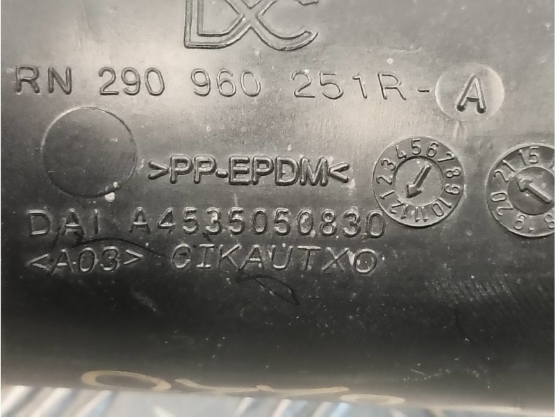 Recambio de tubo para smart forfour eq referencia OEM IAM A4535050830  290960251R