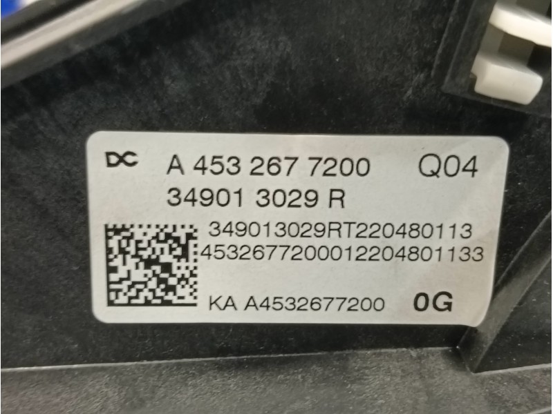 Recambio de palanca cambio para smart forfour eq referencia OEM IAM A4532677200  349013029R