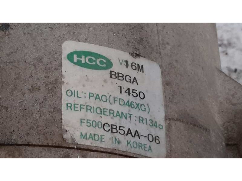 Recambio de compresor aire acondicionado para hyundai accent (mc) 1.4 cat referencia OEM IAM F500CB5AA06  CB5AA06