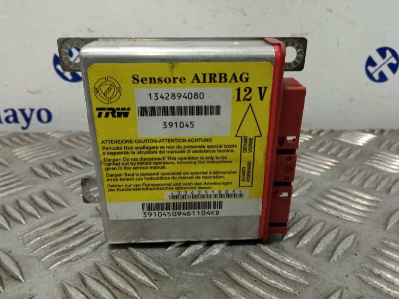 Recambio de centralita airbag para fiat ducato caja cerrada 33 (06.2006 =>) referencia OEM IAM 1342894080  391045
