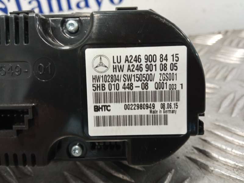 Recambio de mando calefaccion / aire acondicionado para mercedes-benz clase gla (w156) referencia OEM IAM A2469008415 5HB0104480