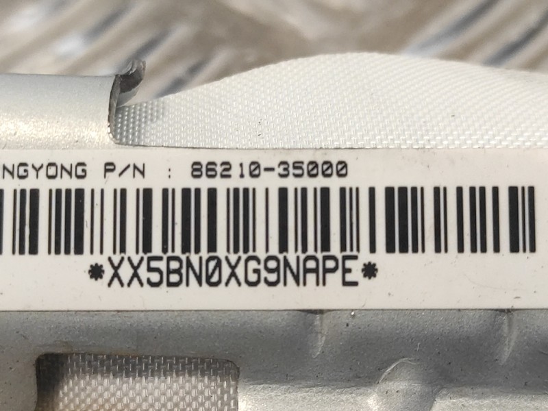 Recambio de airbag cortina delantero izquierdo para ssangyong tivoli premium 4x2 referencia OEM IAM 8621035000  