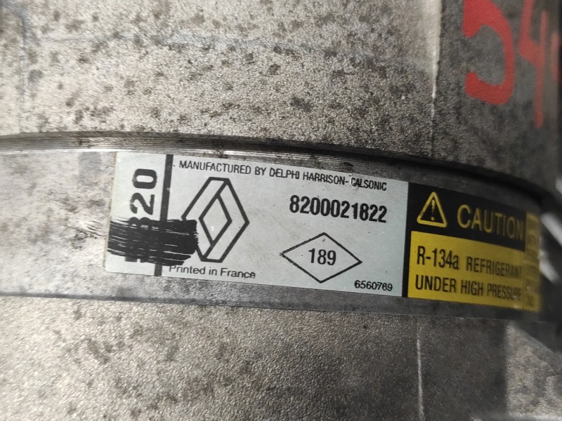 Recambio de compresor aire acondicionado para renault laguna ii (bg0) 1.8 referencia OEM IAM 8200021822  1135320
