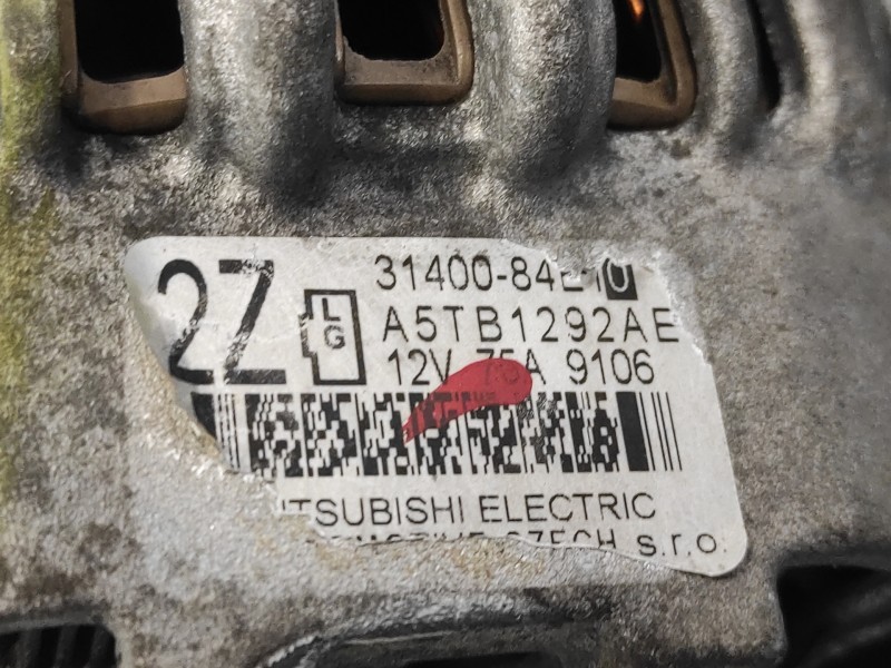 Recambio de alternador para suzuki sx4 rw (ey) 1.6 16v cat referencia OEM IAM A5TB1292AE  3140084E10
