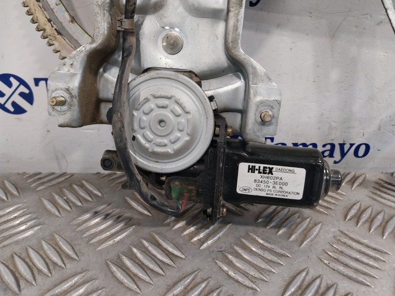 Recambio de elevalunas trasero izquierdo para kia sorento 2.5 crdi cat referencia OEM IAM XH602PA  834503E000