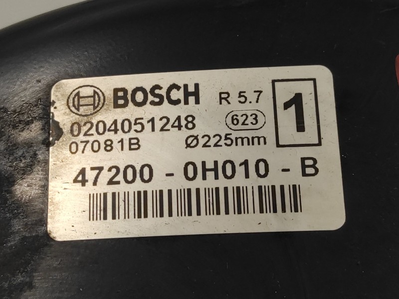 Recambio de servofreno para peugeot 107 1.0 cat (384f) referencia OEM IAM 472000H010B  0204051248