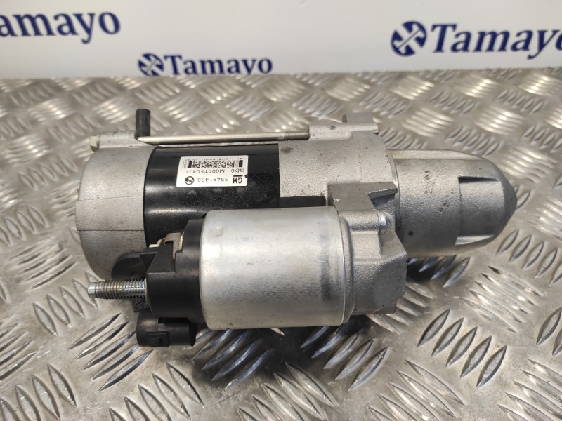 Recambio de motor arranque para opel astra k sports tourer 1.6 cdti dpf referencia OEM IAM 55491473  M001TF0471