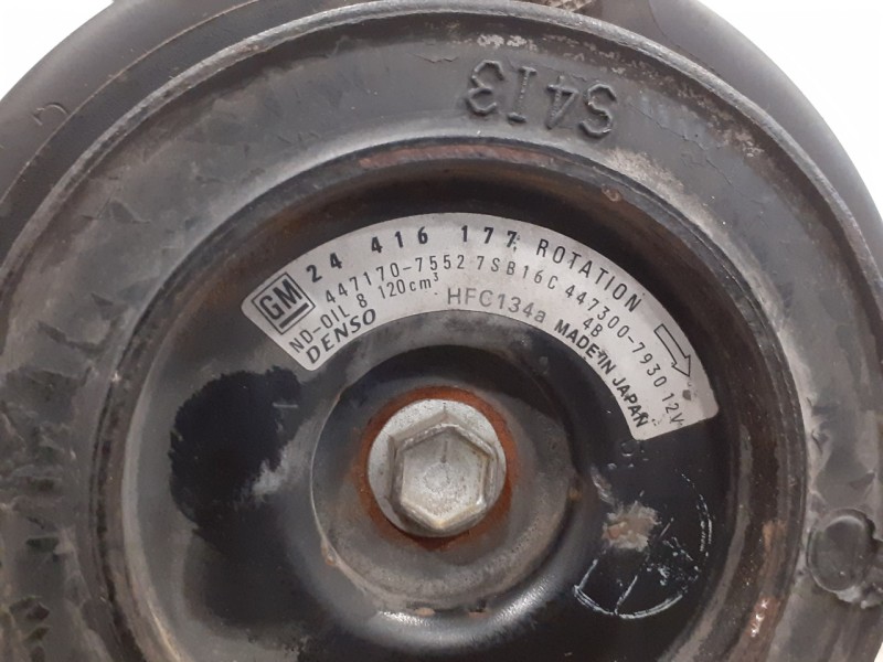 Recambio de compresor aire acondicionado para opel astra g berlina 1.6 16v referencia OEM IAM 4472208312  
