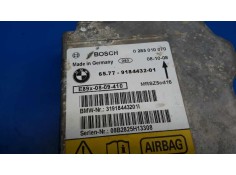 Recambio de centralita airbag para bmw serie 3 berlina (e90) 2.0 turbodiesel cat referencia OEM IAM 0285010070 31918443201L 6577 2
