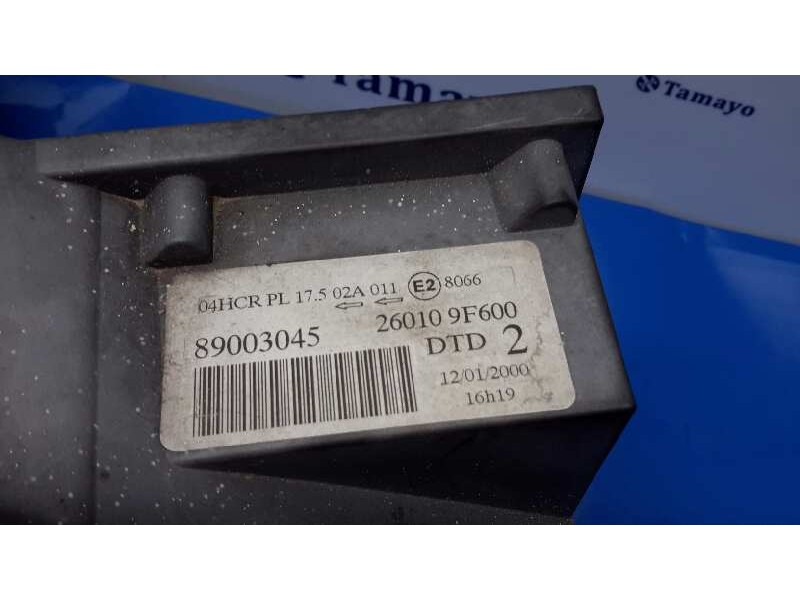 Recambio de faro derecho para nissan primera berlina (p11) referencia OEM IAM 89003045  260109F600