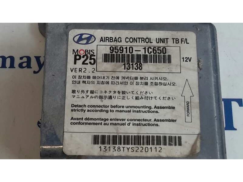 Recambio de centralita airbag para hyundai getz (tb) 1.6 cat referencia OEM IAM 959101C650  