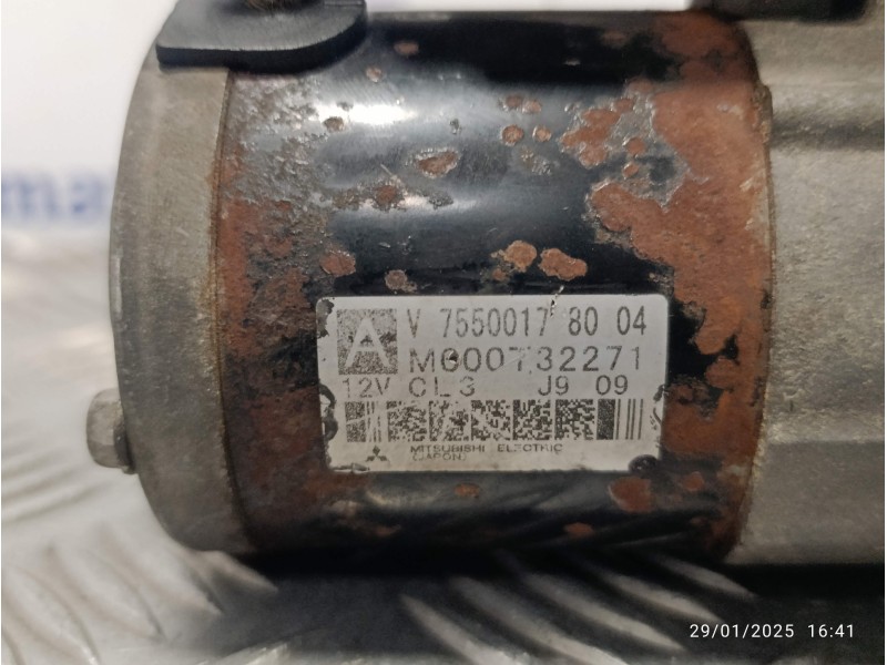 Recambio de motor arranque para peugeot 308 1.6 16v referencia OEM IAM 75500178004 V75500178004 M000T32271ZE