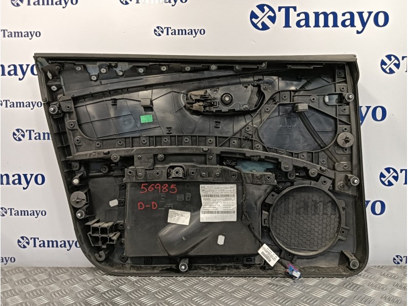 Recambio de guarnecido puerta delantera derecha para seat leon (5f1) 1.6 tdi referencia OEM IAM 5F4867132  