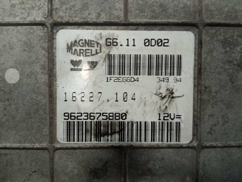 Recambio de centralita motor uce para peugeot 106 (s2) 1.1 referencia OEM IAM 9623675880 16227104 66110D02