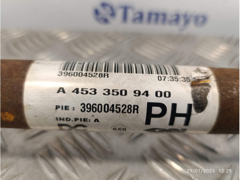 Recambio de transmision trasera derecha para smart forfour eq referencia OEM IAM A4533509400  396004528R