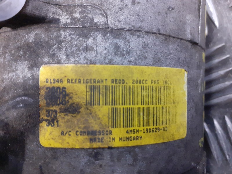 Recambio de compresor aire acondicionado para ford focus ranchera familiar (dnw) 1.8 tddi referencia OEM IAM 4M5H19D629AD  