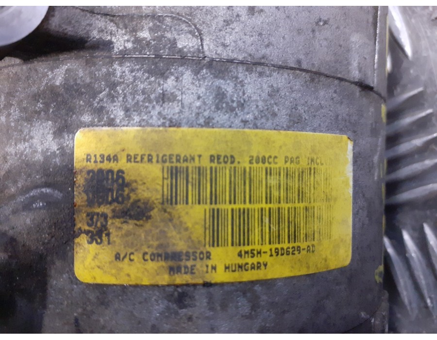 Recambio de compresor aire acondicionado para ford focus ranchera familiar (dnw) 1.8 tddi referencia OEM IAM 4M5H19D629AD  
