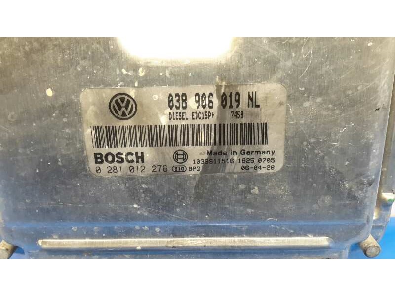 Recambio de centralita motor uce para seat ibiza (6l1) referencia OEM IAM 0281012276 EDC15P+ 038906019NL