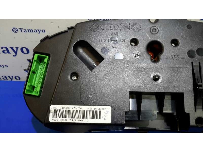 Recambio de cuadro instrumentos para audi a3 (8l) 1.8 20v turbo referencia OEM IAM 8L0919860C  110008778006