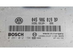 Recambio de centralita motor uce para volkswagen polo (9n3) 1.4 tdi referencia OEM IAM 0281012194 EDC15P+ 045906019BP 2