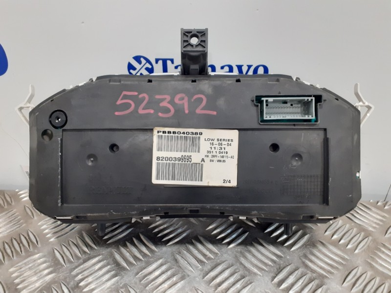 Recambio de cuadro instrumentos para renault megane ii classic berlina 1.5 dci diesel referencia OEM IAM 8200399695 2RPF14B115AQ