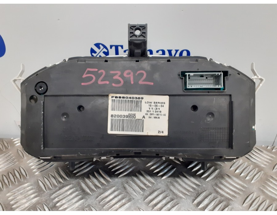 Recambio de cuadro instrumentos para renault megane ii classic berlina 1.5 dci diesel referencia OEM IAM 8200399695 2RPF14B115AQ