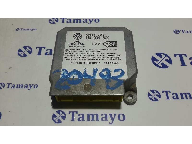 Recambio de centralita airbag para volkswagen golf iv berlina (1j1) 1.9 tdi referencia OEM IAM 1J0909609  5WK42800
