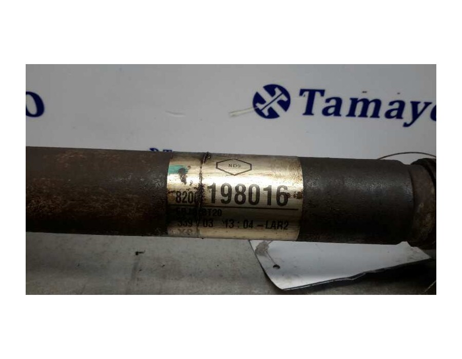Recambio de transmision delantera izquierda para renault megane ii berlina 5p 1.9 dci diesel referencia OEM IAM 8200198016  