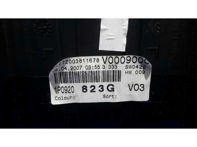 Recambio de cuadro instrumentos para seat leon (1p1) 1.9 tdi referencia OEM IAM 1P0920823G  110080280027