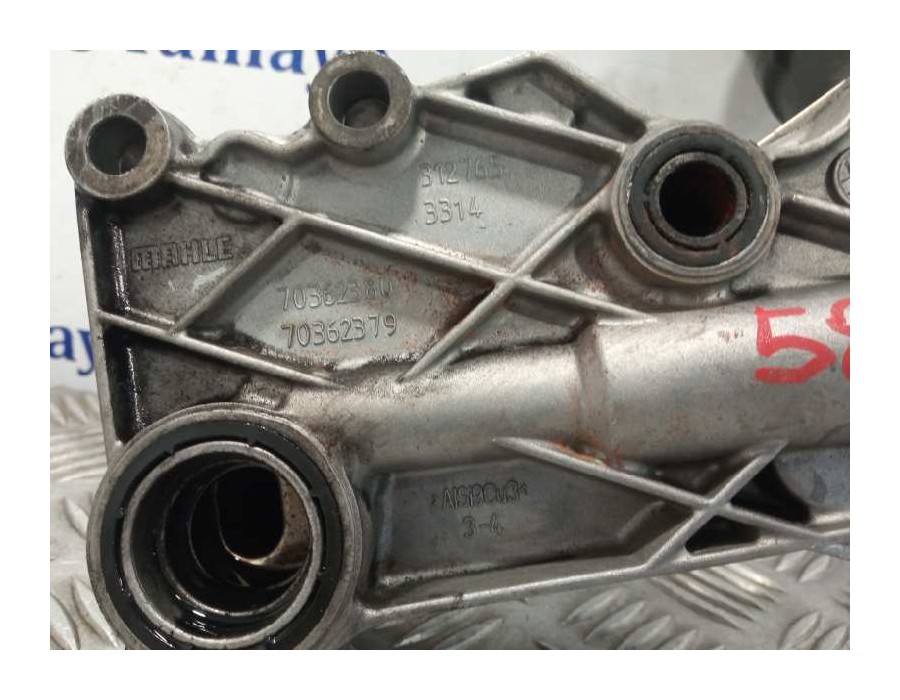Recambio de enfriador aceite motor para mercedes-benz vito kasten (639) referencia OEM IAM A6511800665 70321178 U7902003