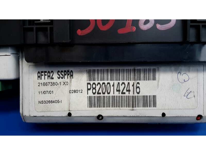 Recambio de pantalla multifuncion para renault megane i scenic (ja0) 1.6 referencia OEM IAM P8200142416  216673801