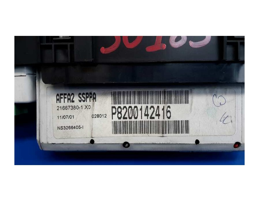 Recambio de pantalla multifuncion para renault megane i scenic (ja0) 1.6 referencia OEM IAM P8200142416  216673801