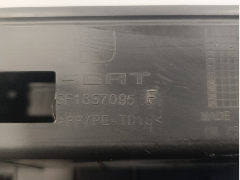 Recambio de guantera para seat leon (5f1) 1.6 tdi referencia OEM IAM 5F1857095  