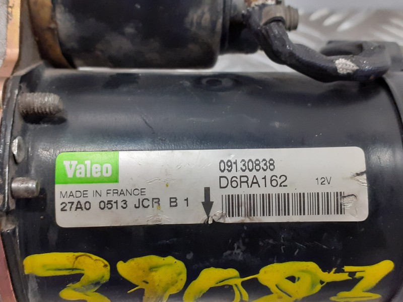 Recambio de motor arranque para opel astra g berlina 1.6 16v referencia OEM IAM 09130838  D6RA162