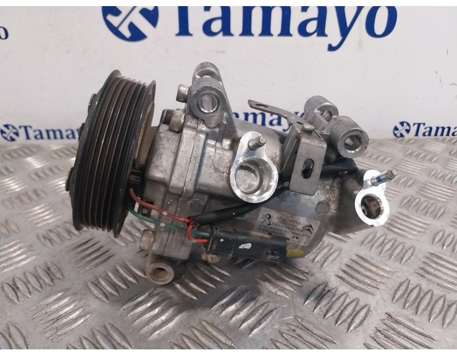 Recambio de compresor aire acondicionado para peugeot 208 1.2 12v vti referencia OEM IAM 9808860080 JSR11T603078 9810349980