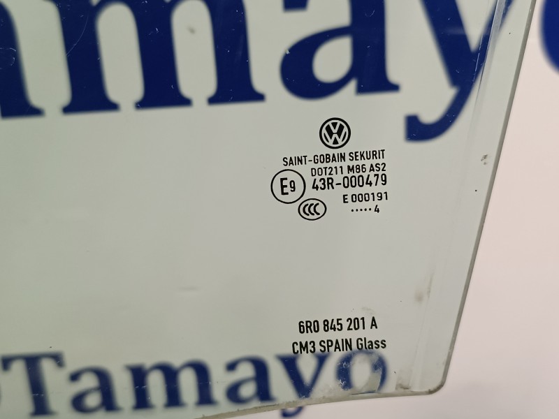 Recambio de luna delantera izquierda para volkswagen polo (6c1) 1.0 referencia OEM IAM 43R000479  