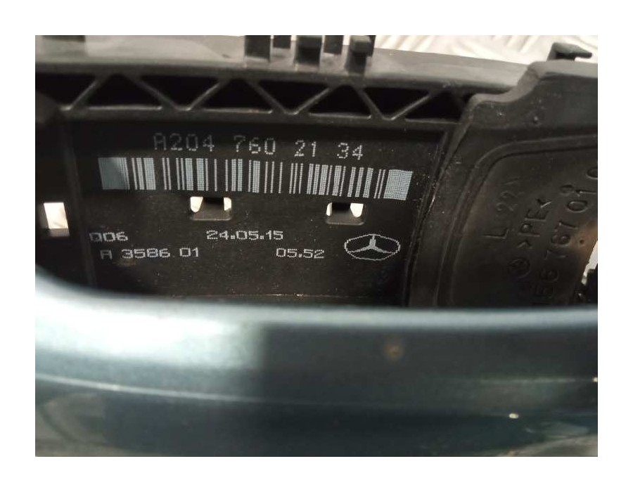 Recambio de maneta exterior trasera izquierda para mercedes-benz clase gla (w156) referencia OEM IAM A2047602134 05080701 A15676